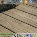 Europe standard mixed color embossed wpc co-extrusion decking